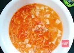 茄汁豆腐汤的做法图解10