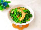 菜心炒鸡蛋