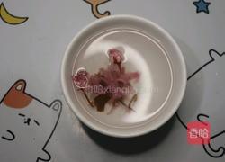 樱花芋泥乳酪三明治的做法图解1