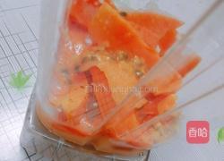 芒果百香果益力多混搭果汁冰的做法图解2