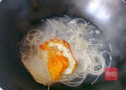 青菜火腿鸡蛋面的做法图解4