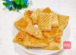 燕麦片奶香煎饼的做法图解13