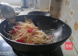 西红柿炒土豆丝的做法图解9