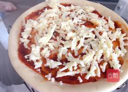 意大利芝士牛肉pizza（空气炸锅版）的做法图解4