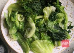 蚝油生菜的做法图解3