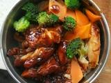 照烧鸡腿饭