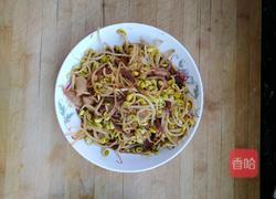 肉炒黄豆芽的做法图解5