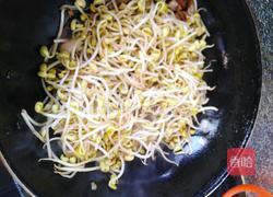 肉炒黄豆芽的做法图解4