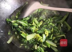 辣椒小白菜的做法图解4