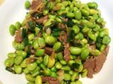 毛豆炒肉