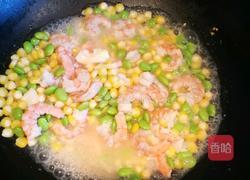 逗逗虾（玉米青豆炒虾仁）的做法图解5