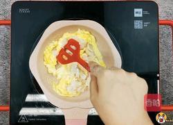 三色贝柱炒饭的做法图解5