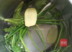香葱白切鸡的做法图解3