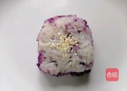糯米紫薯糕的做法图解9