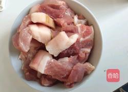 猪肉炖粉条的做法图解1