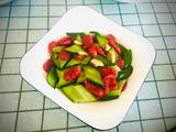 腊肠炒黄瓜