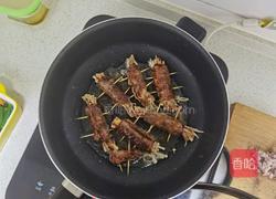 香煎肥牛金针菇卷的做法图解4