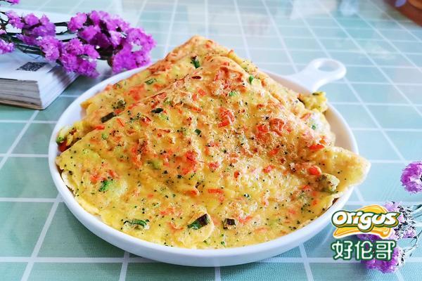 胡萝卜鸡蛋饼
