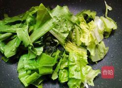 蒜香油麦菜的做法图解7