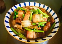 红烧肉烩菜