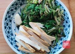豆腐干丝炒野芹的做法图解5