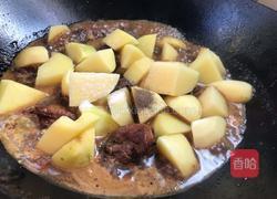 土豆烧鸭肉的做法图解8