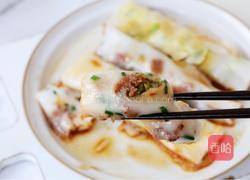 牛肉鸡蛋肠粉的做法图解23