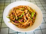 杏鲍菇青椒炒过油肉