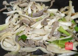 杏鲍菇炒肉的做法图解8
