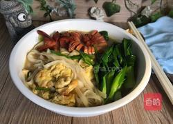 油菜鸡蛋面的做法图解16