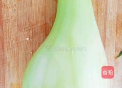 清炒蒲瓜丝的做法图解1