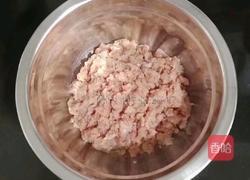 肉末炒毛豆米的做法图解1
