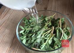 马齿苋拌牛肉的做法图解4