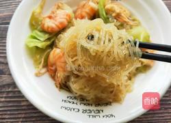 虾仁炒粉丝的做法图解8