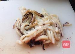 青椒炒鱿鱼丝的做法图解2