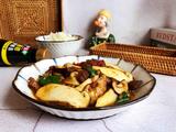 小炒松茸牛肉