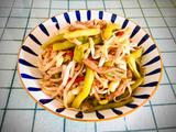 瘦肉梅豆蒸挂面