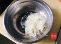 小白菜拌粉丝的做法图解2