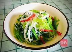 小白菜拌粉丝的做法图解9