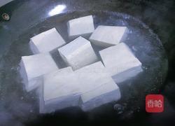 盐卤老豆腐酿肉的做法图解3