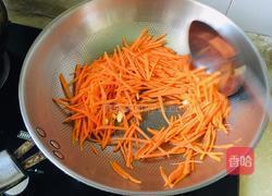 胡萝卜丝炒豆腐皮的做法图解4