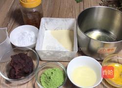 斑斓红豆杉蛋糕卷的做法图解1