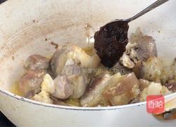 番茄莲藕炖猪膀肉的做法图解9