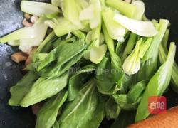 香皮青（香菇鸡皮上海青）的做法图解7