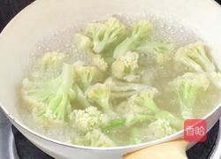青椒炒花菜的做法图解5