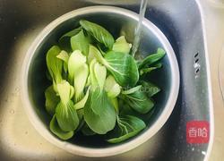 油滋啦炒油菜的做法图解1