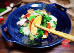 杂蔬炒小白菜的做法图解10