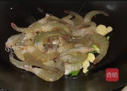葱香炒虾的做法图解5