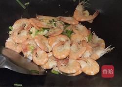 葱香炒虾的做法图解7