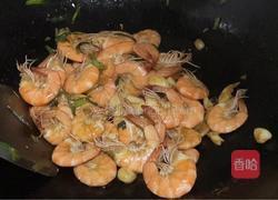 葱香炒虾的做法图解10